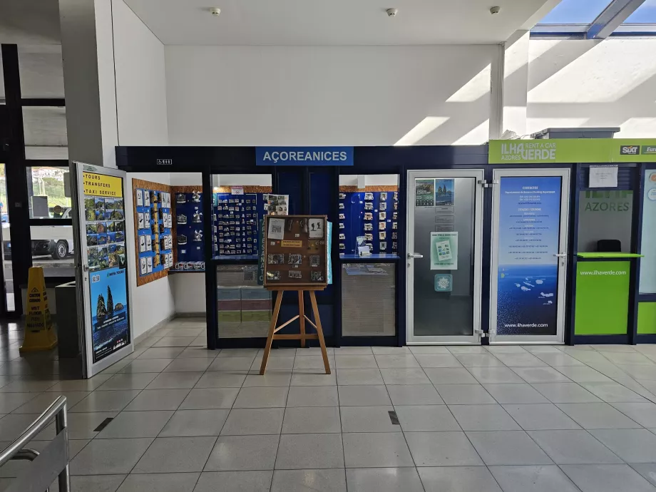 Souvenir shop in the public area