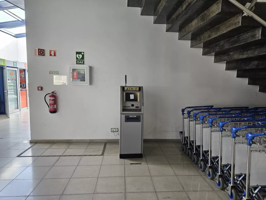 ATM in the departure hall (public area)