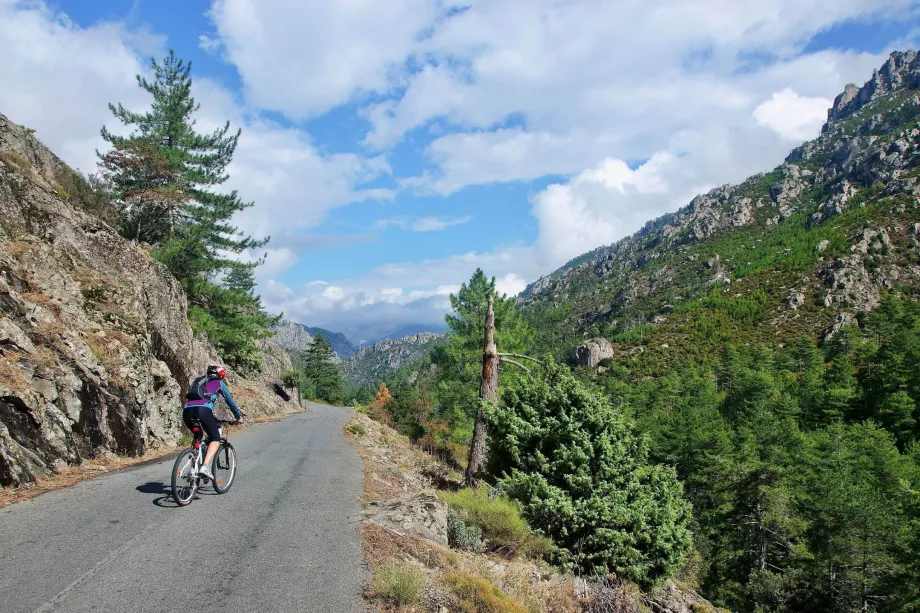 Corsica cycling