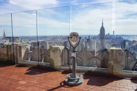 The view from Rockefeller Center