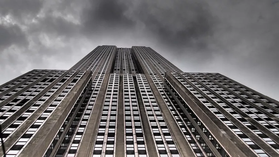 View of the ESB from below