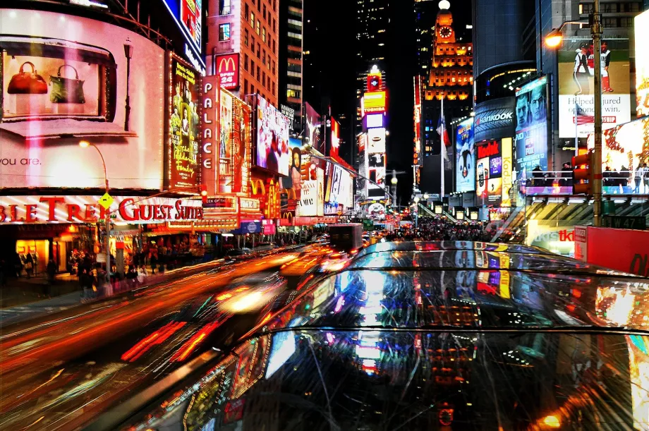 Thousands of Lights in Times Square