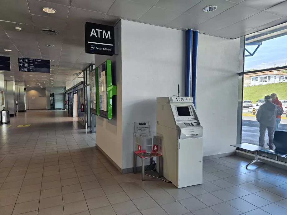 ATM machine at Horta Airport