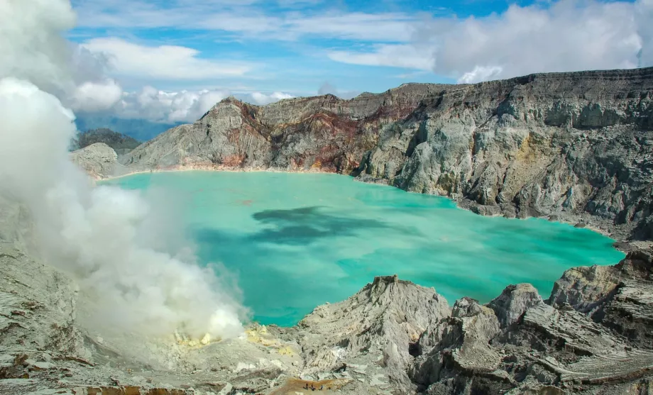 Kawah Ijen volcano