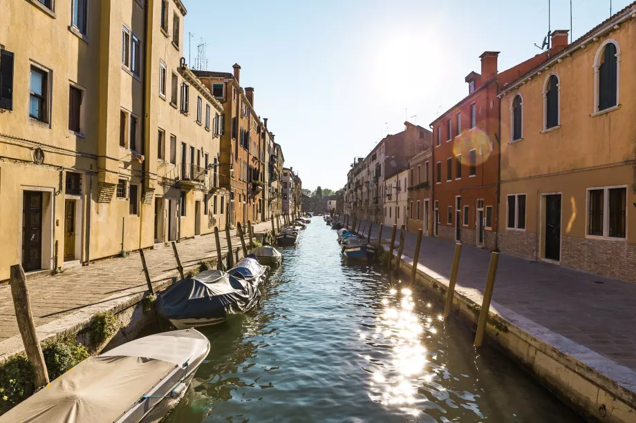 Side streets in Venice