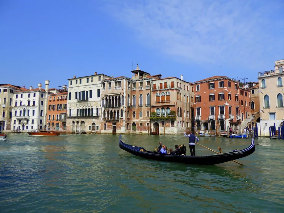 Gondola on the Grand Canal