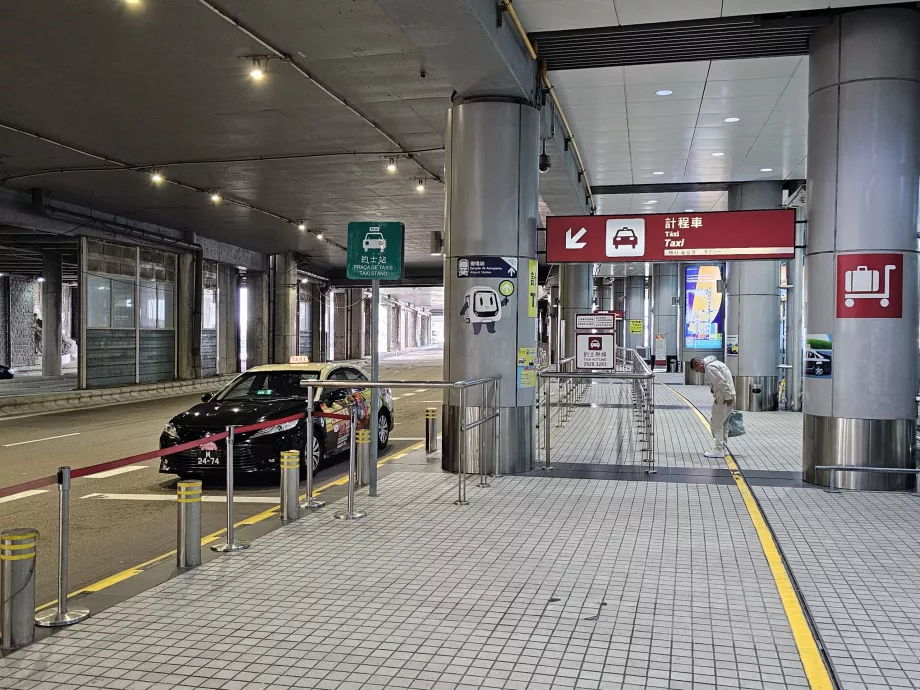 Taxi at Macau Airport