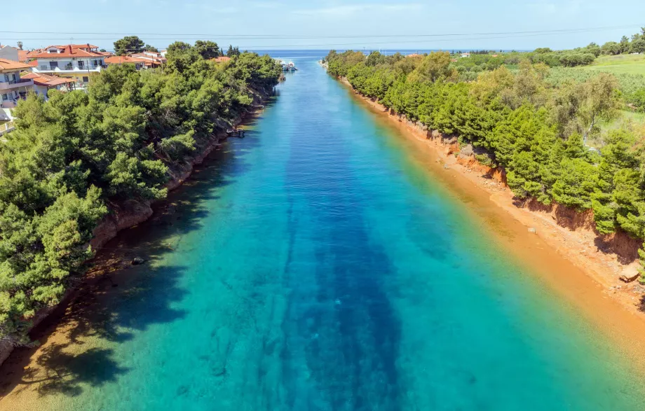 Nea Potidea channel