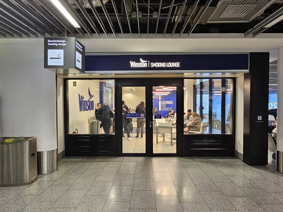 Smoking rooms, Frankfurt Airport