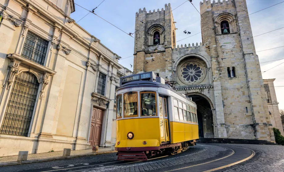 Tram in Lisbon