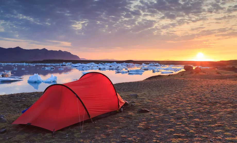 Camping in Iceland