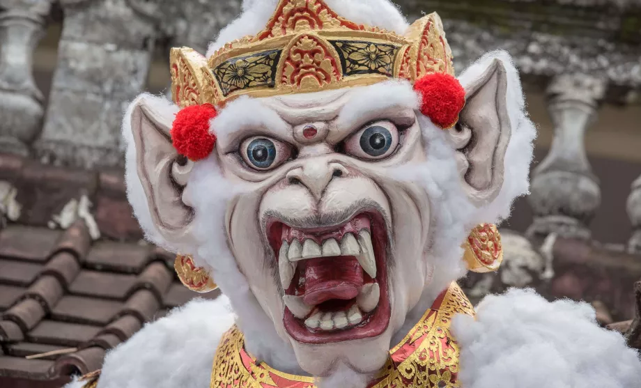 The evil spirit of Ogoh-ogoh during Nyepi