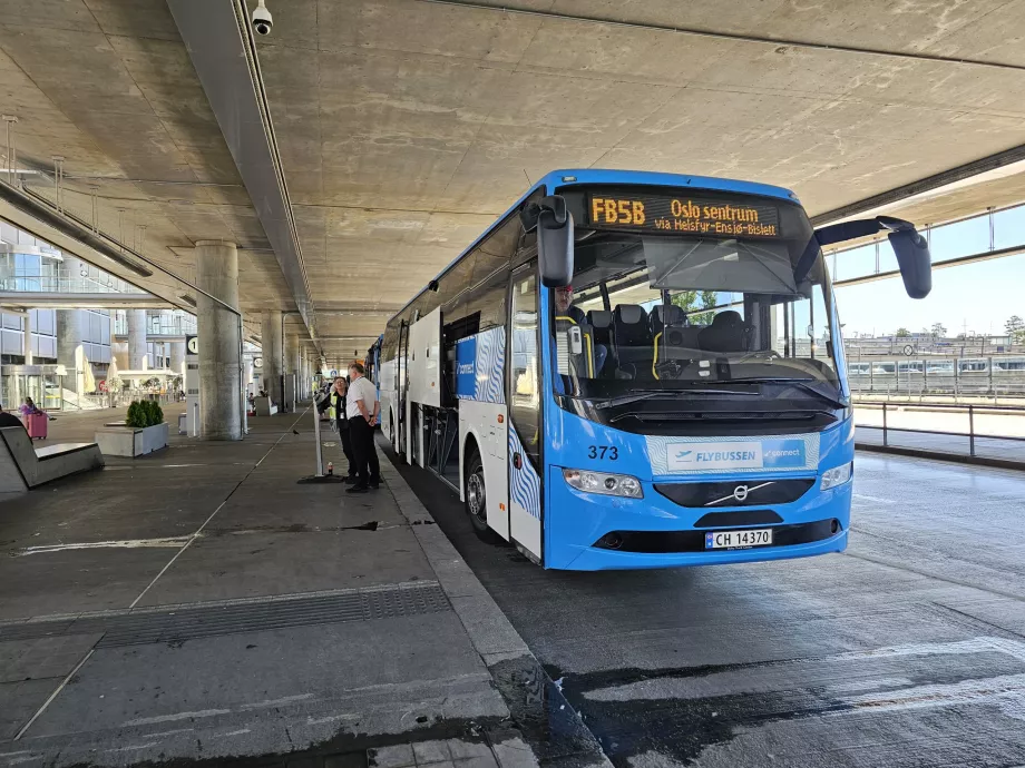 Flybussen direction centre