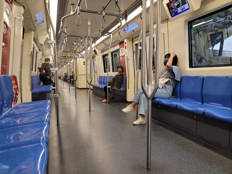 Metro interior