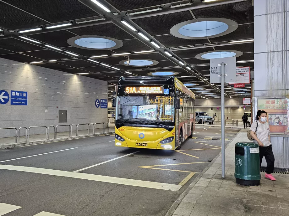 Macau Taipa bus stop