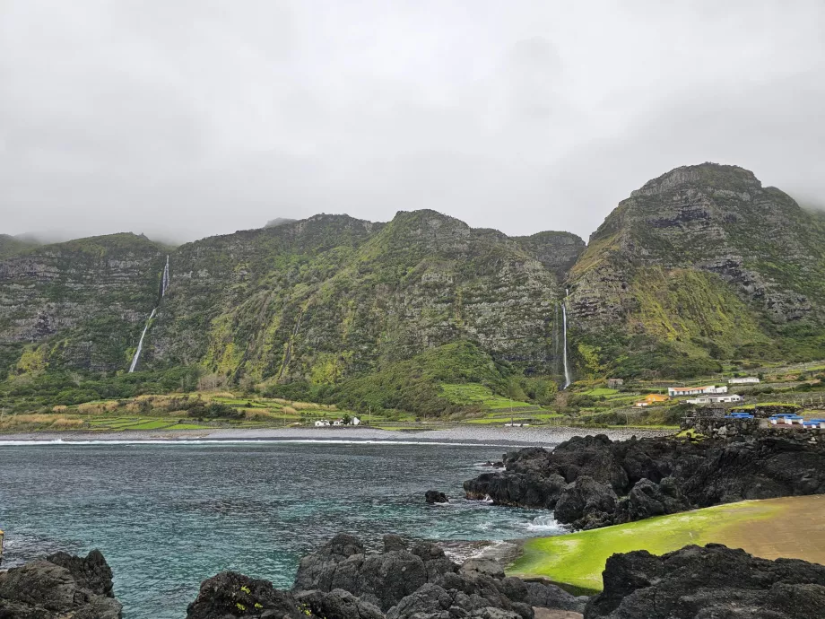 Coast around Faja Grande