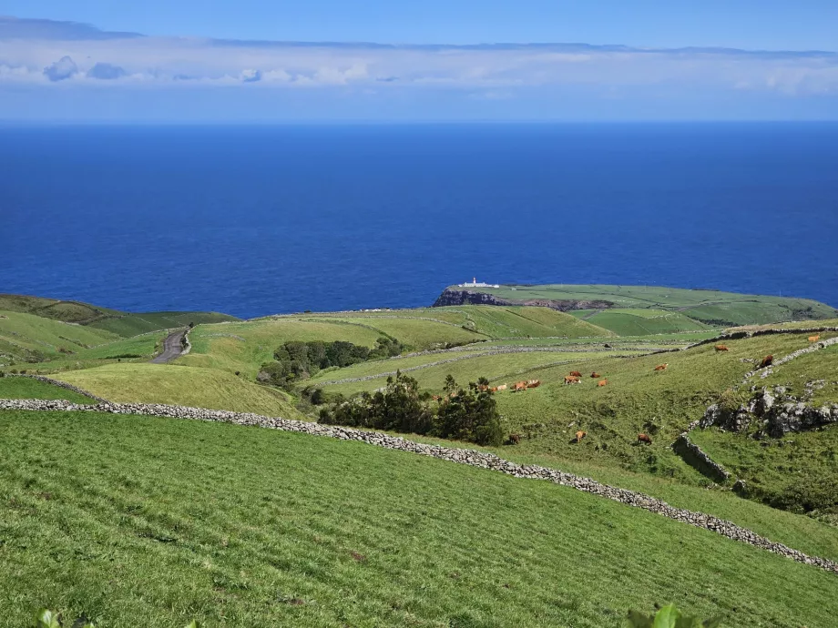 Farol to Albarnaz seen from above