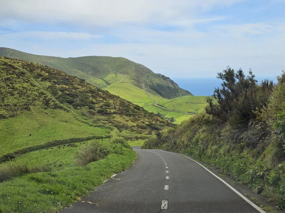 The winding roads of Flores