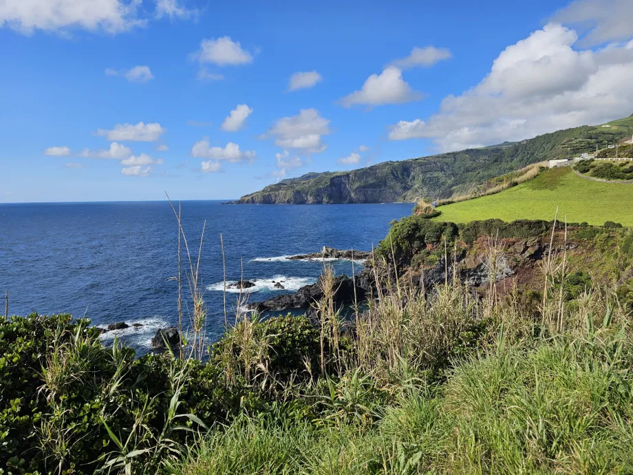 View at the southern end of Santa Cruz