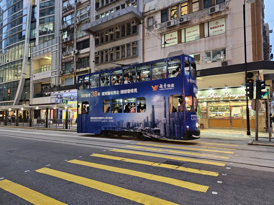 Tram in Hong Kong