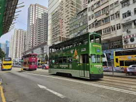 Trams in Hong Kong