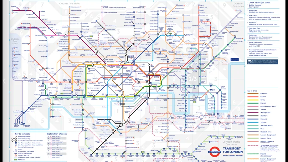 London Underground Map