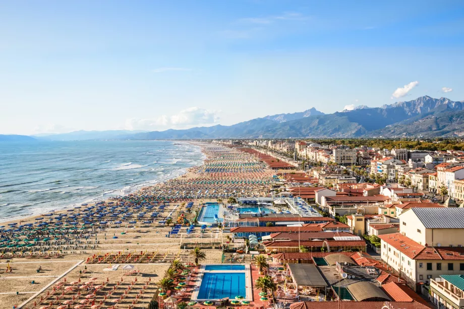 Beaches in Viareggio