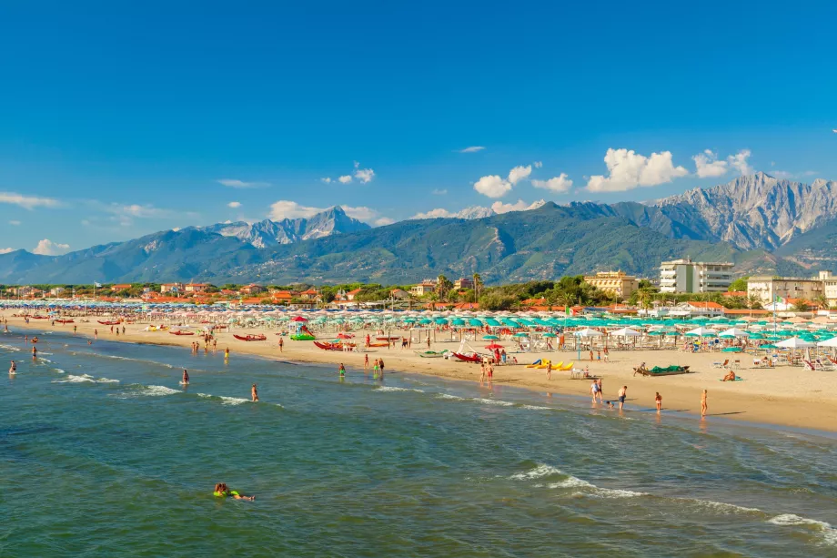 Pietrasanta beaches