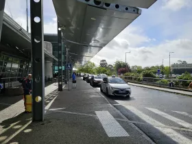 Taxi stand, Rennes airport