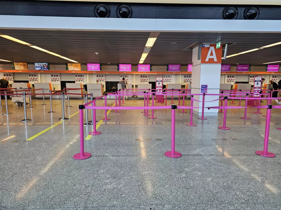 Check-in at the airport