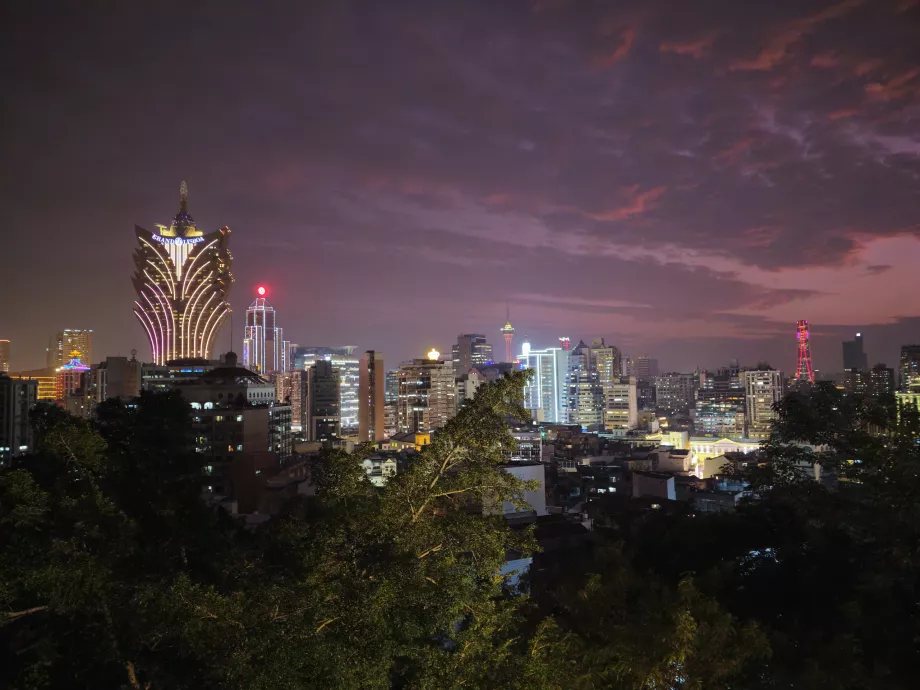 Night view of Macau