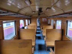 Interior of the train