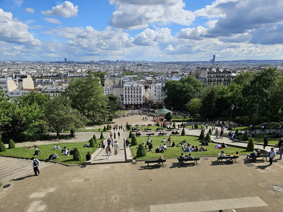 View from Sacre Coeur