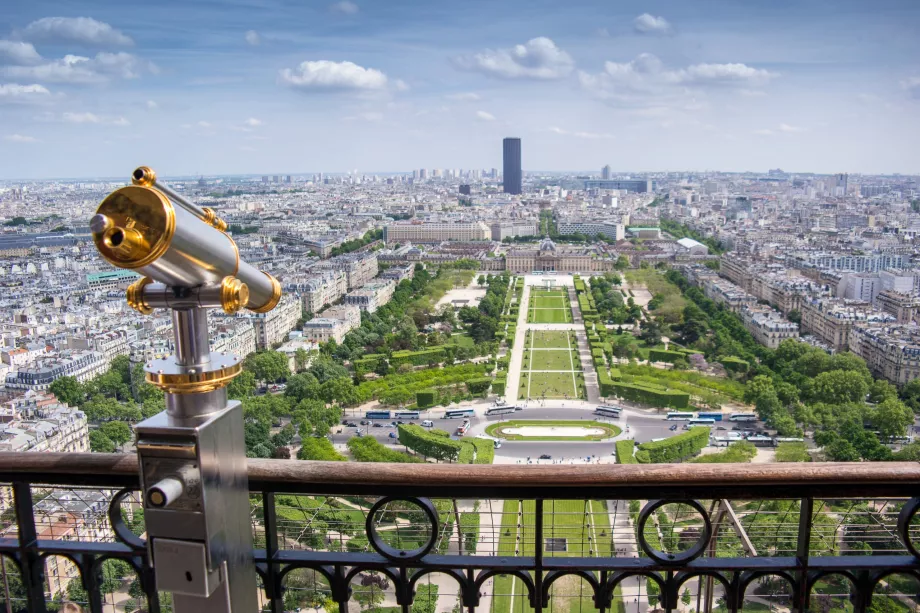 Eiffel Tower - view from the 2nd floor