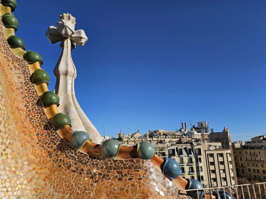 Terrace of Casa Battlo