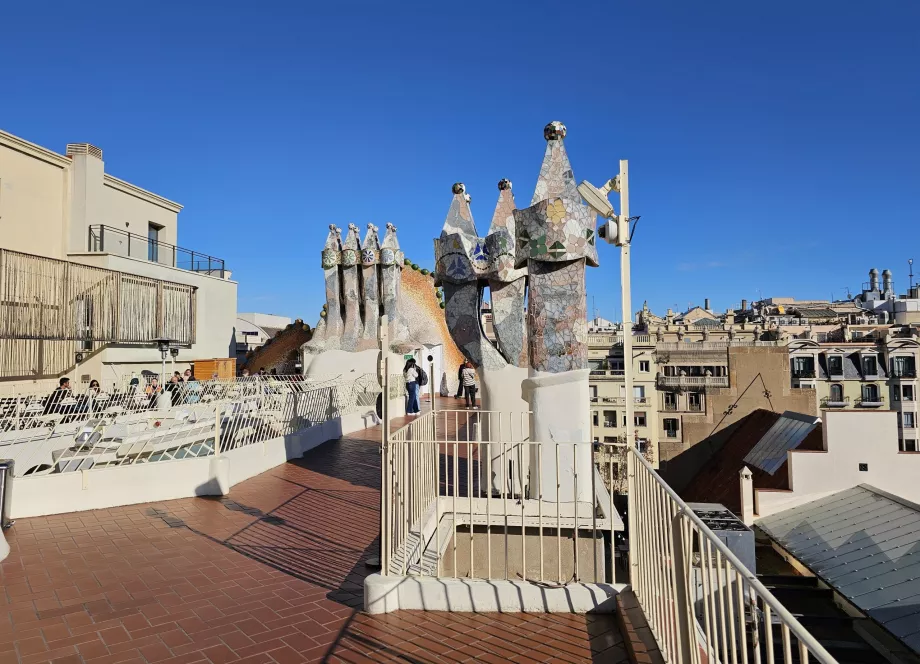 Terrace of Casa Battlo