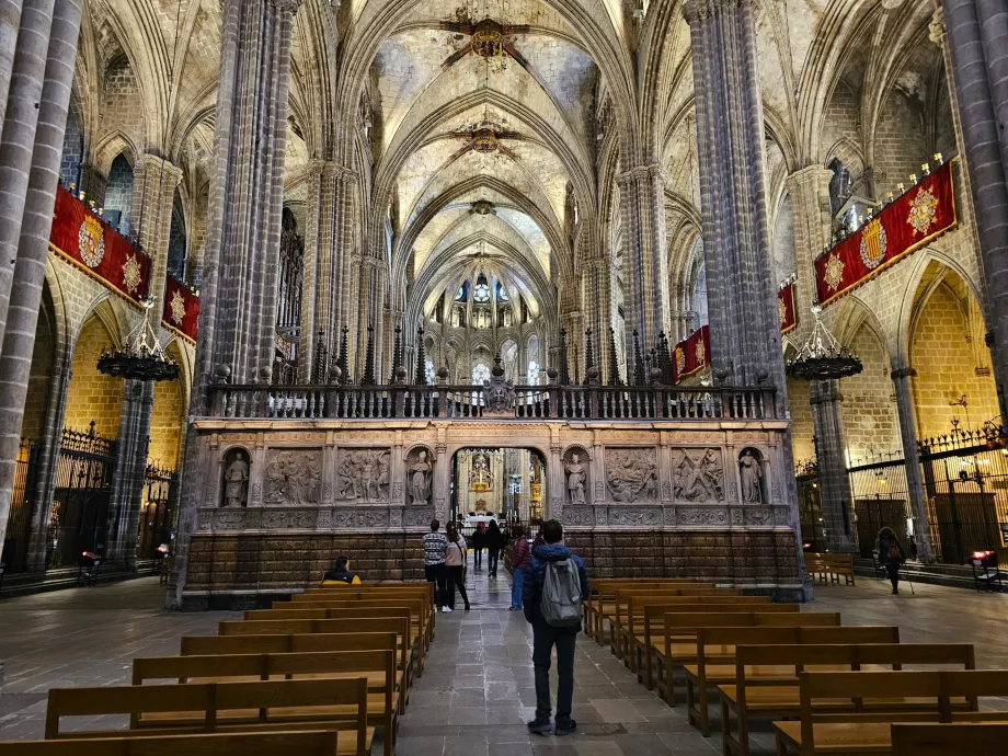 Barcelona Cathedral, interior