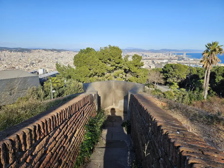 Castell de Montjuic, view