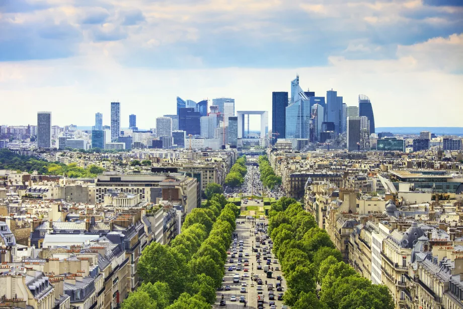 Panorama of La Défense