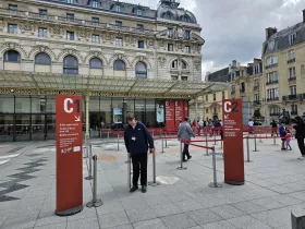 Entrance to the Orsay Museum