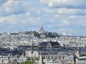 View of Montmartre from the Pantheon