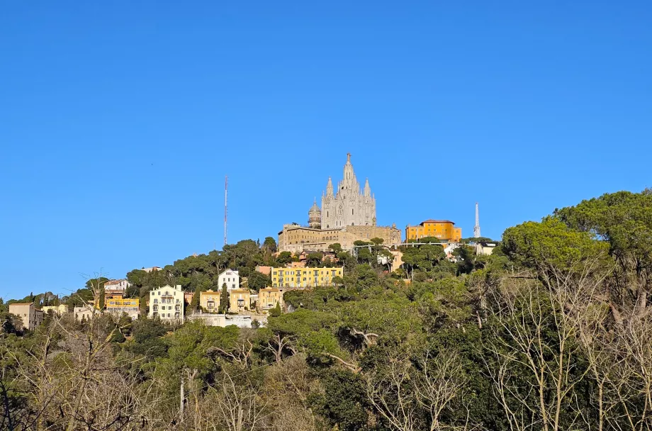 View of Tibidabo Church