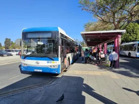Cyprus Public Transport - public transport buses in Larnaca and Nicosia