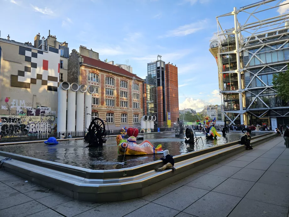 Stravinsky Fountain