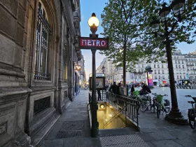 Entrance to the metro