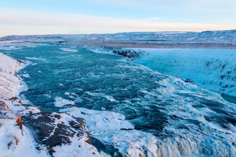 Gullfoss in winter