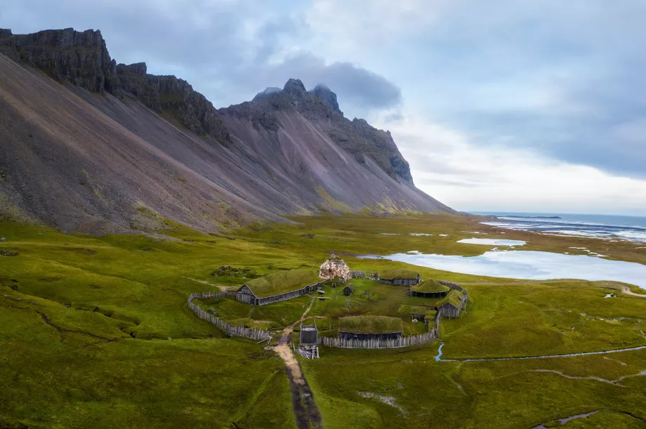 Viking village Vestrahorn