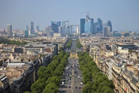 View from the roof towards La Defense