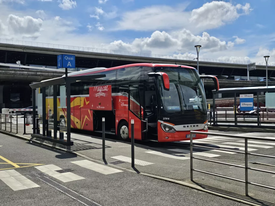 Bus to Disneyland, Terminals 2E and 2F