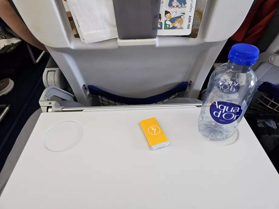 Free refreshments on flights in Europe